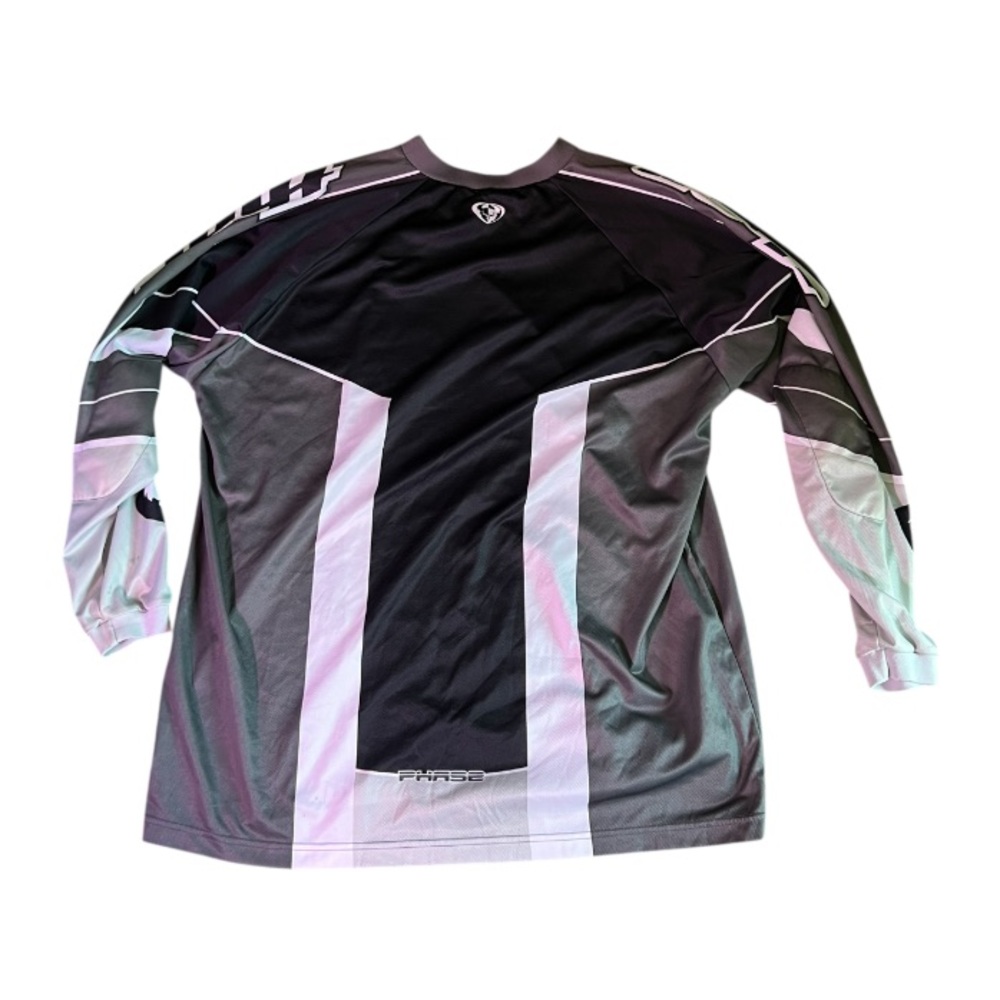 Thor Racing Phase Black and Gray Long Sleeve motocross Racing Jersey size XXXL - Picture 2 of 5